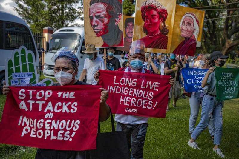 Activists Rally As Part Of Global Day For Climate Justice In Manila