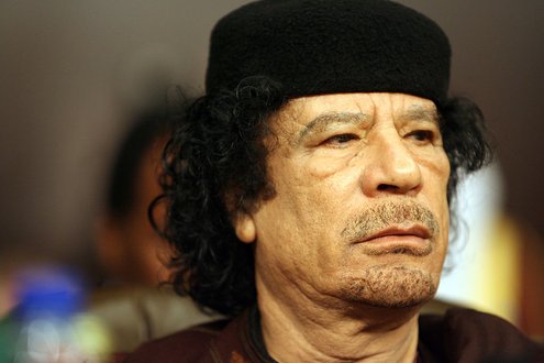 Colonel Muammar Gaddafi