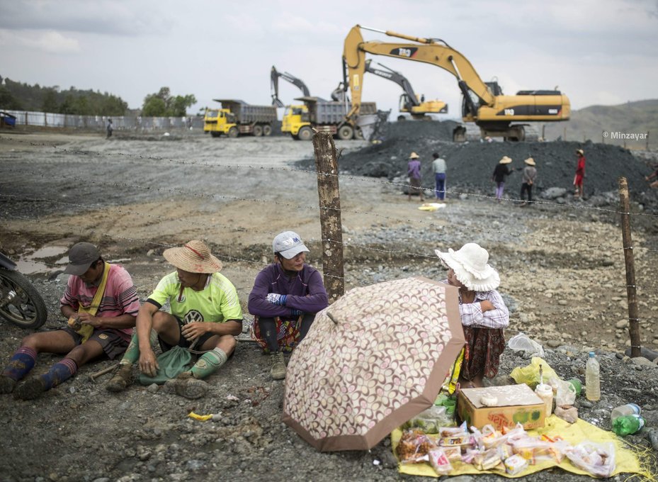 Jade Myanmar field workers