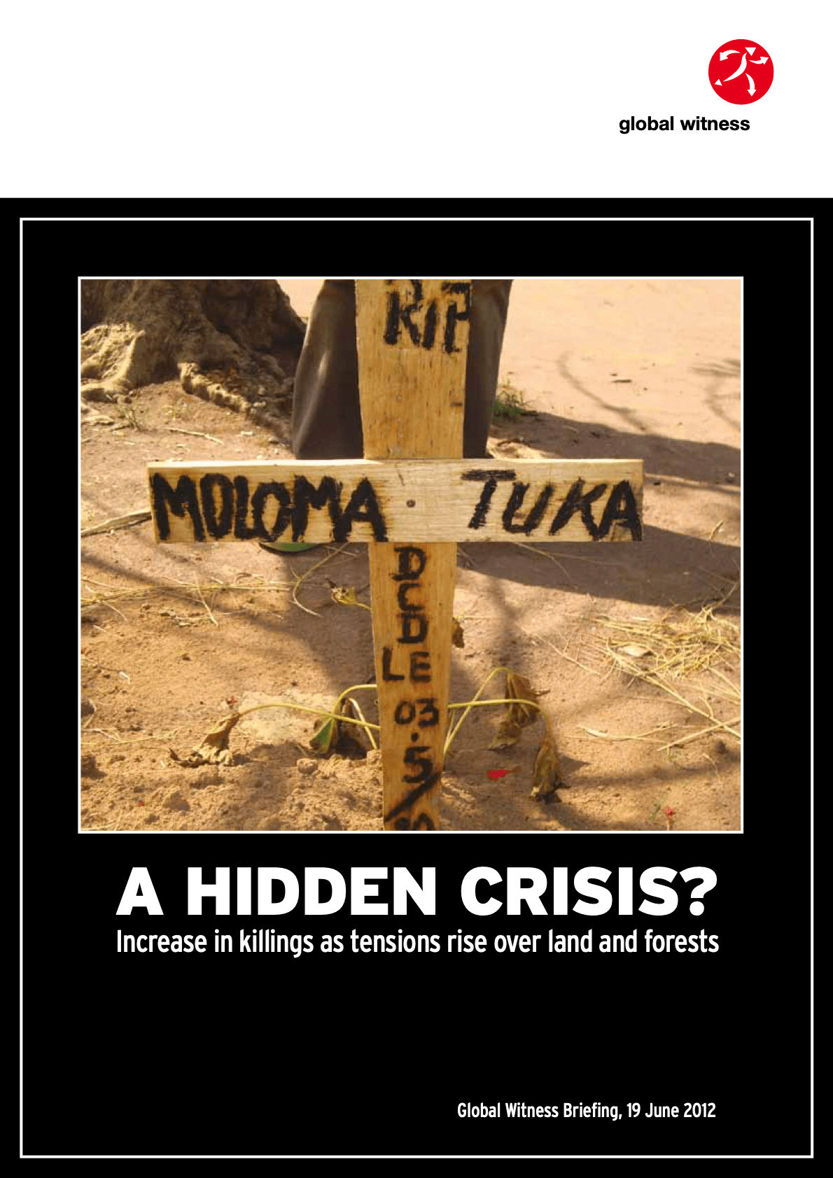 Cover page for 2012 defenders report