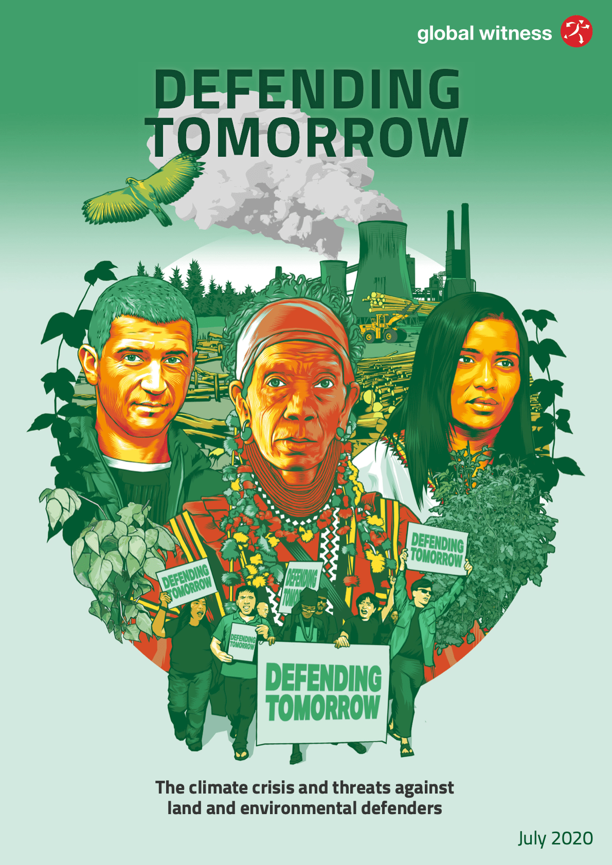 Cover page for 2019 defenders report