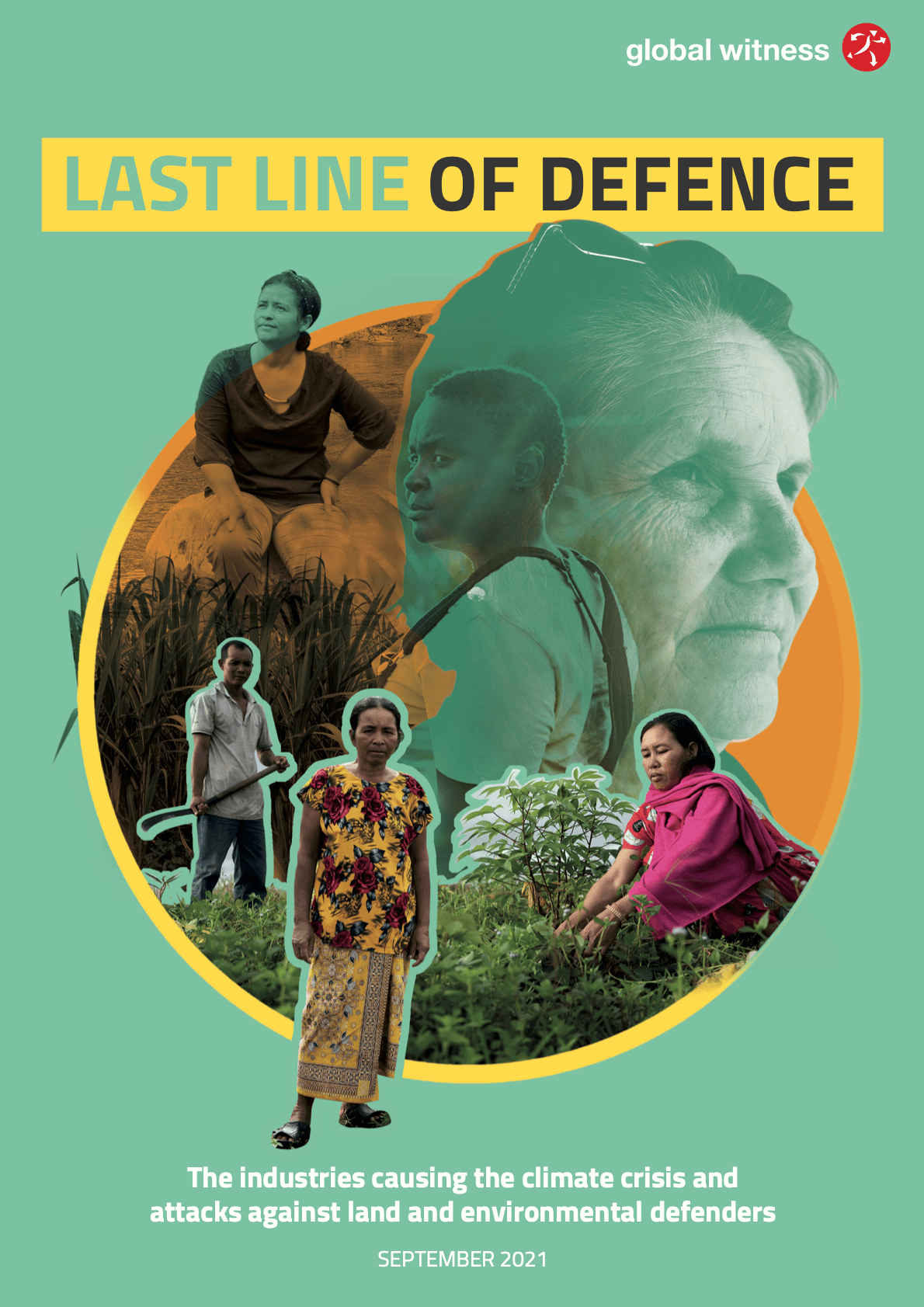 Cover page for 2020 defenders report