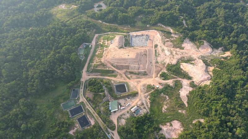 Veolia’s landfill within the San Silvestre Wetland Regional Integrated Management District