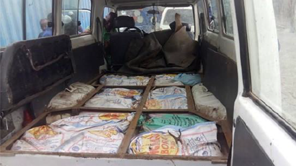 Attempted smuggling of coltan from North Kivu to Rwanda in 2017